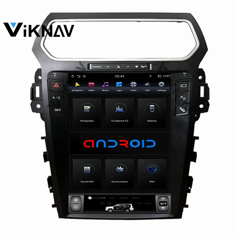 12,1 дюймовый автомобильный радиоприемник carplay для Ford Explorer 2013-2019, вертикальный экран автомобиля
12,1 дюймовый автомобильный радиоприемник carplay для Ford Explorer 2013-2019, вертикальный экран автомобиля