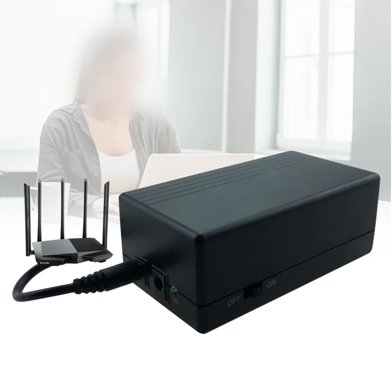 12V 1A 57 72 W Безопасный резервный источник питания UPS мини-аккумулятор