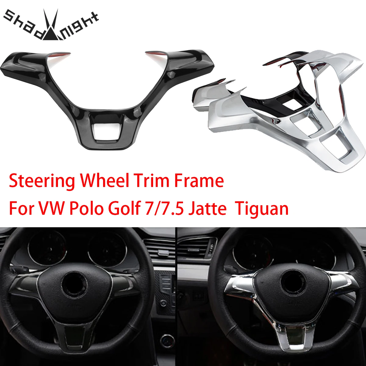 Car Steering Wheel Trim Cover Trim Decorate Frame For Volkswagen Golf 7/7.5 Jetta Santana POLO Tiguan Touran 2015-2020
Car Steering Wheel Trim Cover Trim Decorate Frame For Volkswagen Golf 7/7.5 Jetta Santana POLO Tiguan Touran 2015-2020