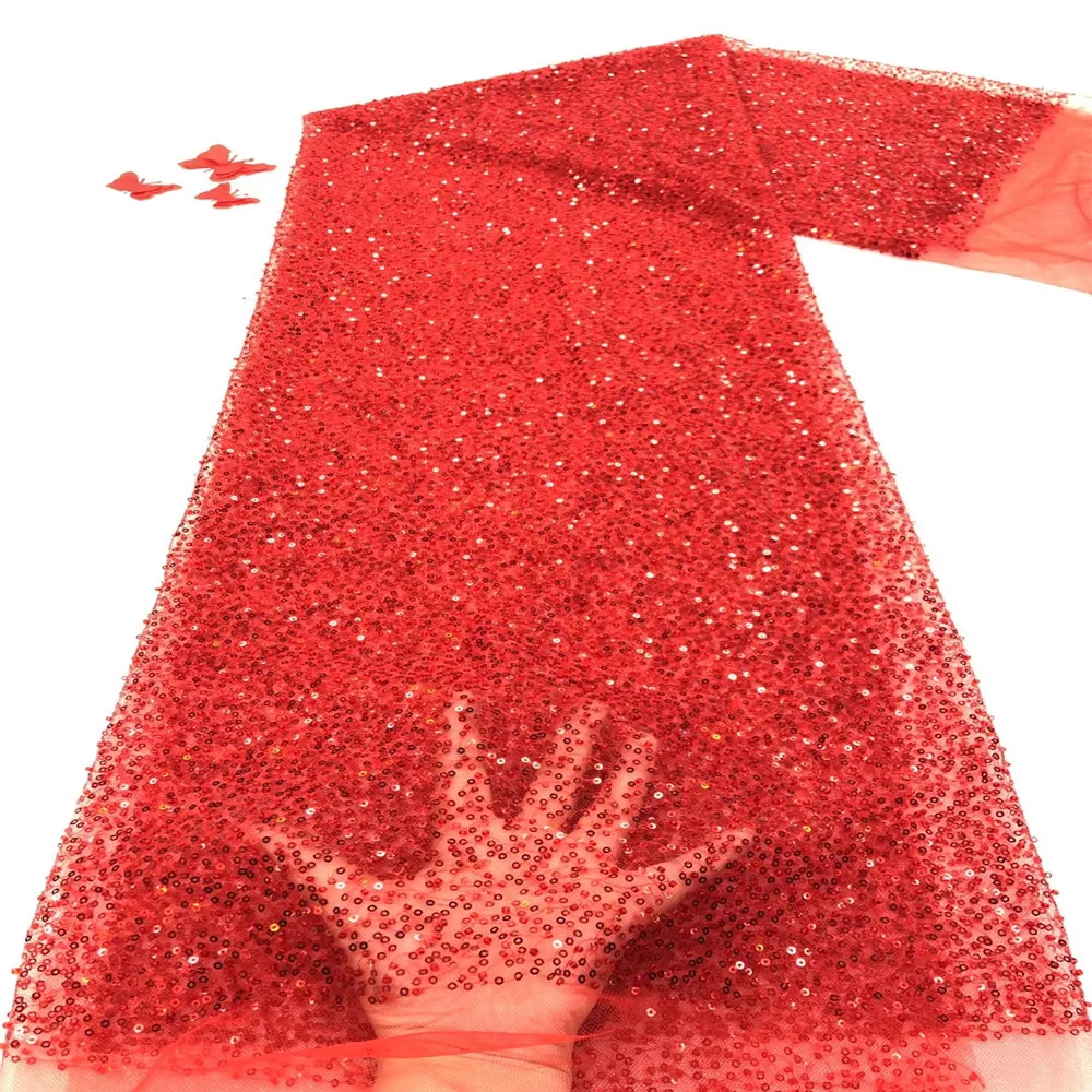 Madison Nigeria Sequined Lace Fabric 2020 High Quality Lace Tulle African Lace Fabric Wedding French Mesh Lace Fabric Sewing
Madison Nigeria Sequined Lace Fabric 2020 High Quality Lace Tulle African Lace Fabric Wedding French Mesh Lace Fabric Sewing