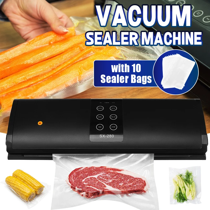 Multistage Adjustable Teperature Vacuum Sealer Packaging Machine 220V Household Food Vacuum Sealer Film Sealer Vacuum Packer
Multistage Adjustable Teperature Vacuum Sealer Packaging Machine 220V Household Food Vacuum Sealer Film Sealer Vacuum Packer