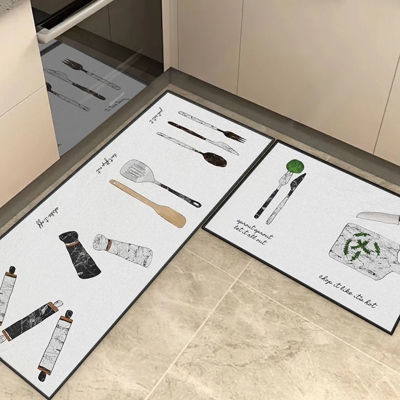 Anti-Slip Oilproof Kitchen Mat Home Cabinet Floor Mats Bedroom Bay Window 40x120cm Rectangle Rugs Cartoons Printed Door Floormat
Anti-Slip Oilproof Kitchen Mat Home Cabinet Floor Mats Bedroom Bay Window 40x120cm Rectangle Rugs Cartoons Printed Door Floormat