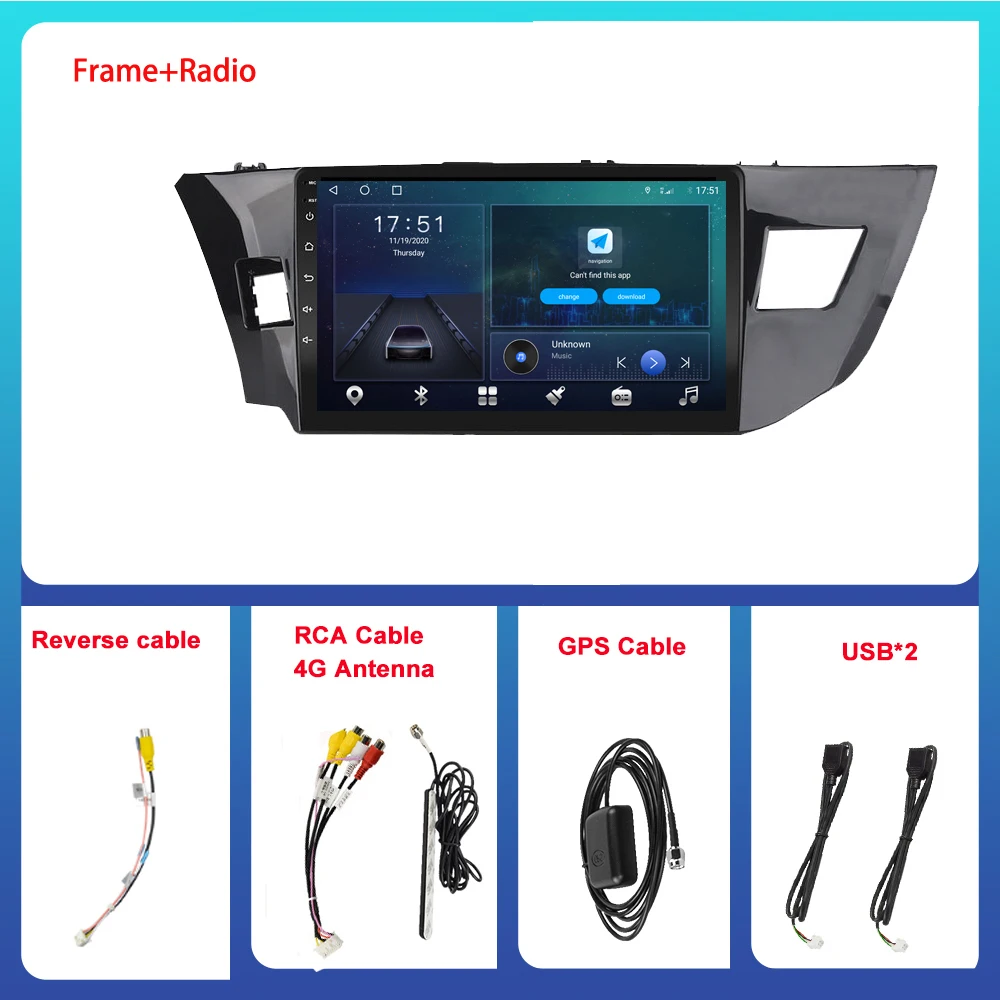 1280*720P Android 10.0 DSP Car Radio Player For Toyota Corolla E180 2014-2016 Video Navigation GPS 4G WIFI Stereo No 2 Din DVD
1280*720P Android 10.0 DSP Car Radio Player For Toyota Corolla E180 2014-2016 Video Navigation GPS 4G WIFI Stereo No 2 Din DVD