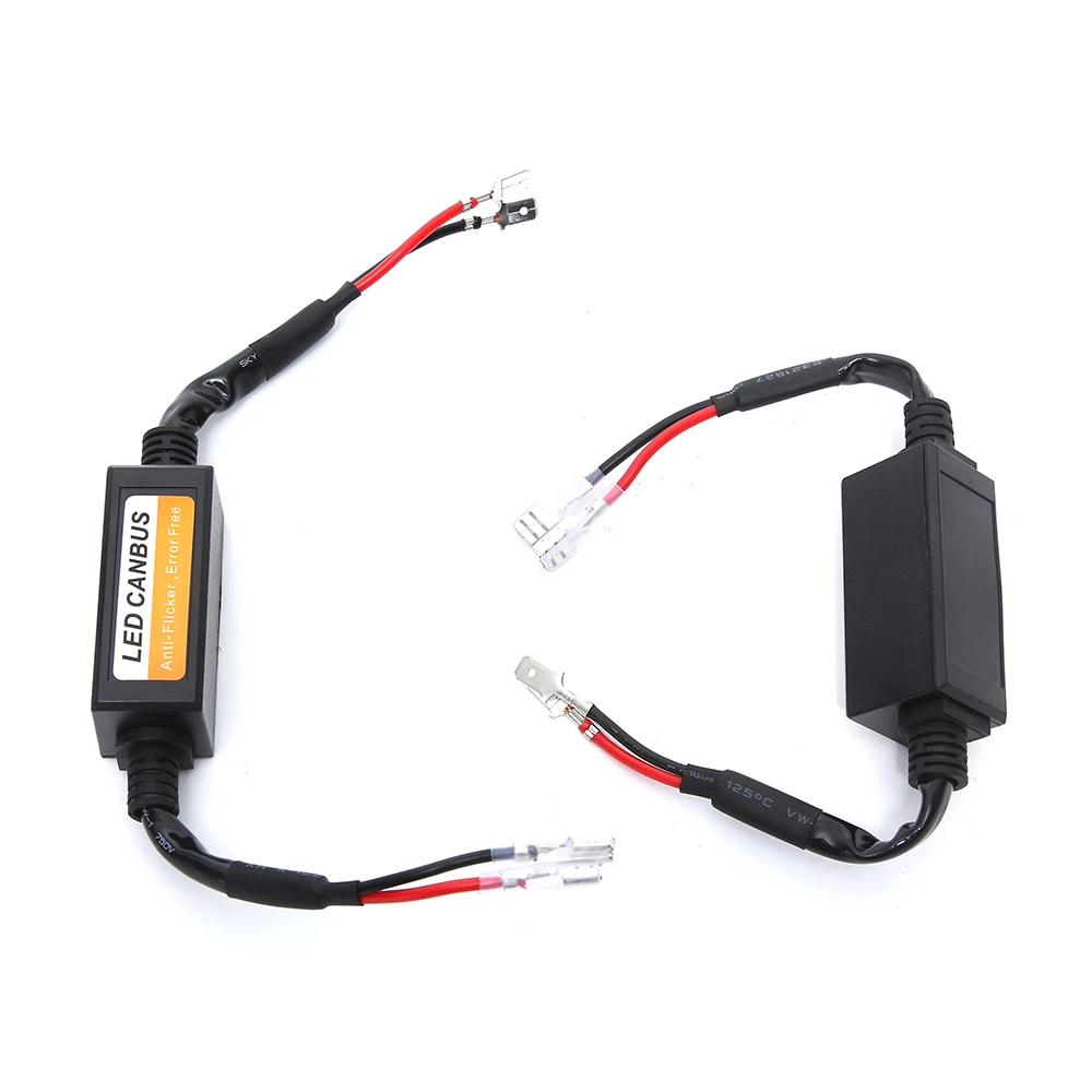 2Pcs/Set H1 Car LED Headlight Fog Lamp Bulb Error Free Warning Canceller Capacitor Load Resistor Canbus Decoders
2Pcs/Set H1 Car LED Headlight Fog Lamp Bulb Error Free Warning Canceller Capacitor Load Resistor Canbus Decoders