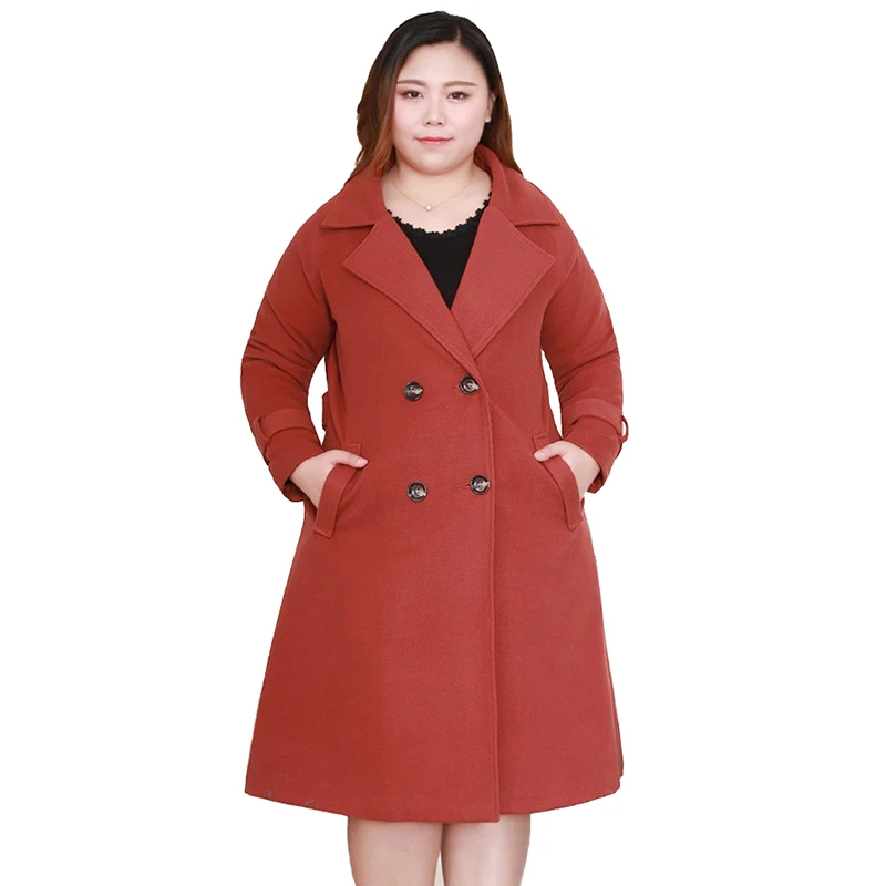 Woolen coat women Plus size 4XL-10XL Autumn Winter Loose Windbreaker female Basic coats Double-breasted Woolen coat Large size
Woolen coat women Plus size 4XL-10XL Autumn Winter Loose Windbreaker female Basic coats Double-breasted Woolen coat Large size