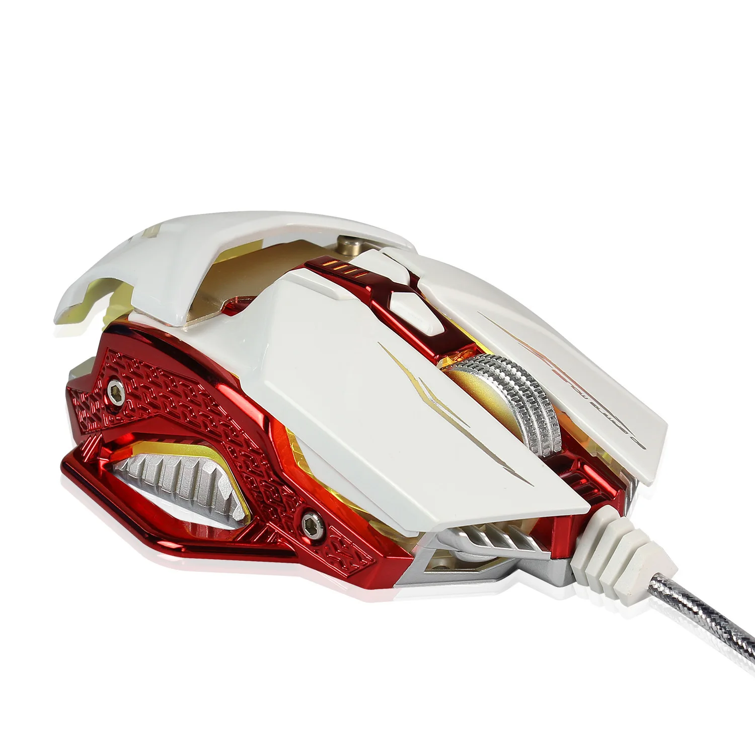 Backlit Gaming Mouse Adjustable 4000 DPI 8-key Macro Program Design Retractable Fast Computer Mouse Ergonomic Optical Mouse
Backlit Gaming Mouse Adjustable 4000 DPI 8-key Macro Program Design Retractable Fast Computer Mouse Ergonomic Optical Mouse