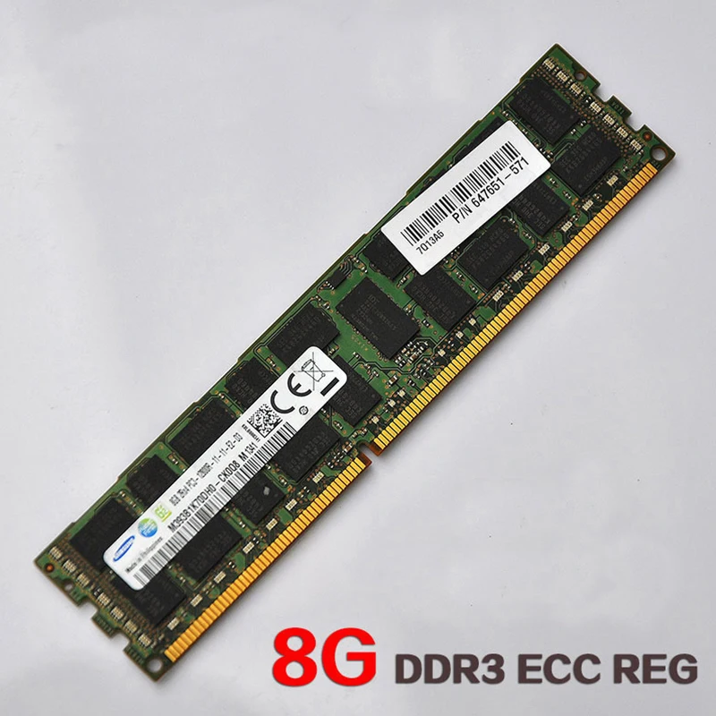 Комплект материнской платы X79 lga 2011 с ЦП Intel Xeon E5 2690 4*8 ГБ (32 Гб) 1600 МГц DDR3 память ecc reg