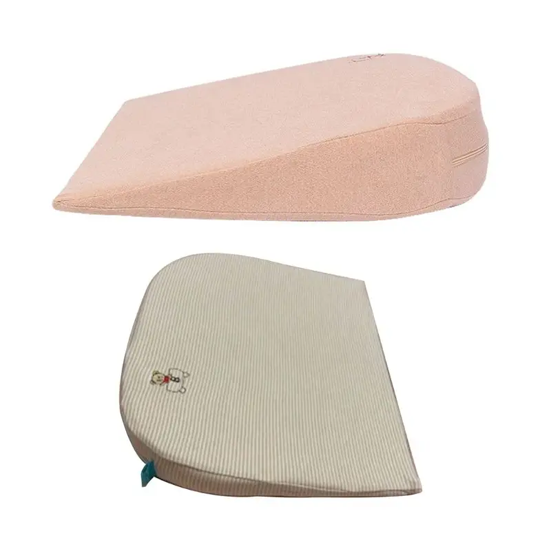 Newborn Anti-Spit Milk Wedge Pillow Baby Reflux Slow Rebound Memory Foam Pillows soft 100% cotton fabric
Newborn Anti-Spit Milk Wedge Pillow Baby Reflux Slow Rebound Memory Foam Pillows soft 100% cotton fabric