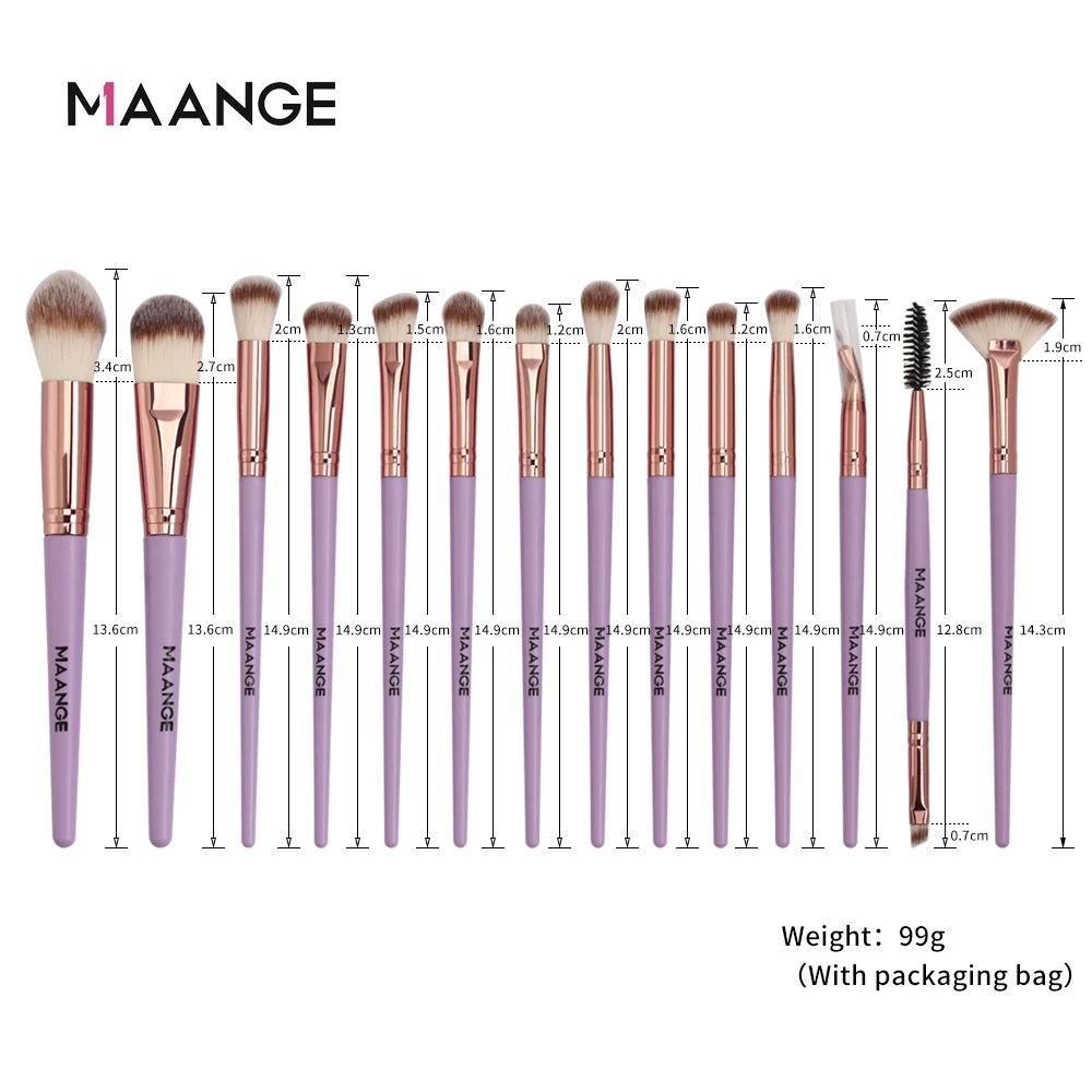 14 pcs Eyes Face Makeup Brushes Set High Quality Eye Shadow Blending Eyebrow Eyelash Curved Eyeliner Fan Brush pincel Tool Kit
14 pcs Eyes Face Makeup Brushes Set High Quality Eye Shadow Blending Eyebrow Eyelash Curved Eyeliner Fan Brush pincel Tool Kit