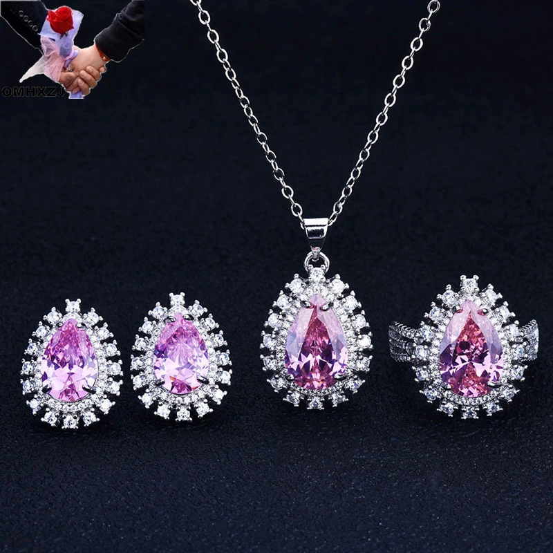 OMHXZJ оптовая продажа JE175 Европейский вечерние на день рождения на свадьбу в виде капли воды 18 карат кольцо из белого золота + ожерелье + серьги...
OMHXZJ оптовая продажа JE175 Европейский вечерние на день рождения на свадьбу в виде капли воды 18 карат кольцо из белого золота + ожерелье + серьги...