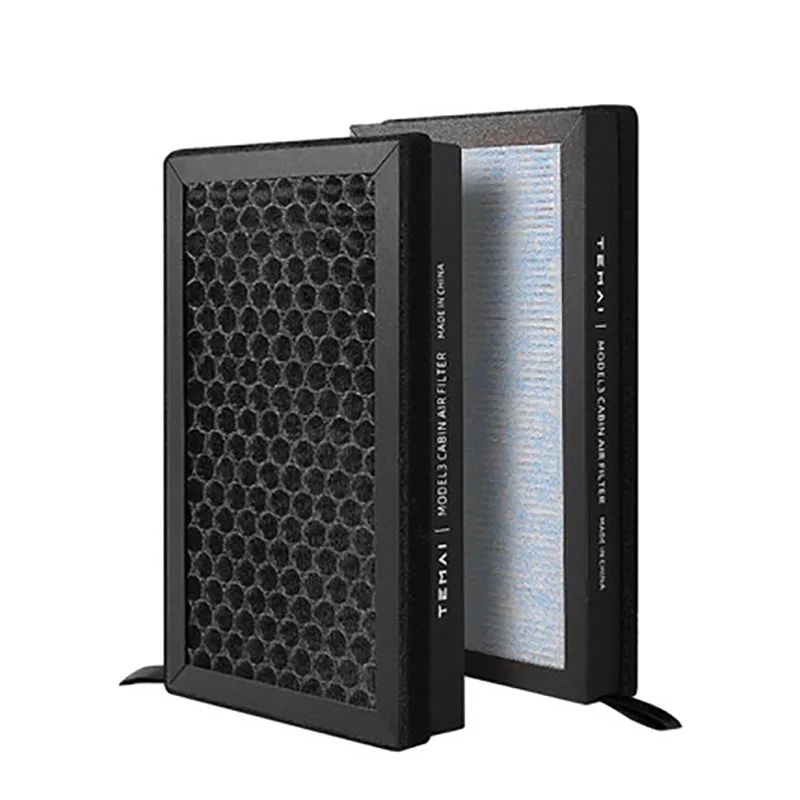 Suitable For Tesla Model3/Y 2017-2021 N98 Activated Carbon Air Filter Air Conditioning Filter Pm2.5 Activated Carbon Filter
Suitable For Tesla Model3/Y 2017-2021 N98 Activated Carbon Air Filter Air Conditioning Filter Pm2.5 Activated Carbon Filter