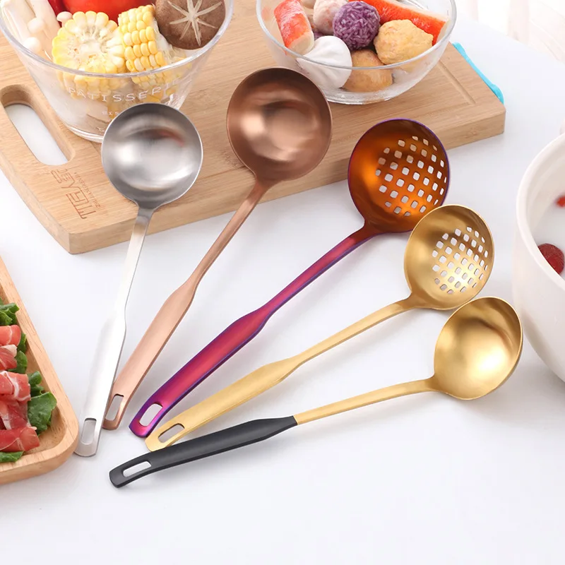 Stainless Steel Hot Pot Soup Spoon Family Kitchenware Long Handle Colander Cooking Porridge Scoop Kitchen Tableware Utensils
Stainless Steel Hot Pot Soup Spoon Family Kitchenware Long Handle Colander Cooking Porridge Scoop Kitchen Tableware Utensils