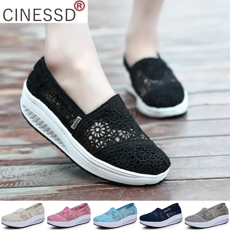 Summer Fashion Women's Thick-soled Breathable Mesh Non-slip Sports Fitness Rocker Ladies Sneakers Walking Shake Shoes
Summer Fashion Women's Thick-soled Breathable Mesh Non-slip Sports Fitness Rocker Ladies Sneakers Walking Shake Shoes