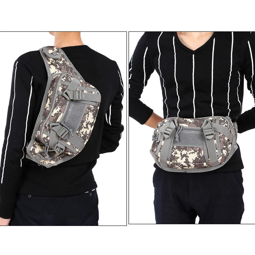 Tactical Chest Bag Military Messenger Shoulder Bags Army Cycing Pocket Waist Pack Outdoor Sports Hiking Camping Treking Bag
Tactical Chest Bag Military Messenger Shoulder Bags Army Cycing Pocket Waist Pack Outdoor Sports Hiking Camping Treking Bag