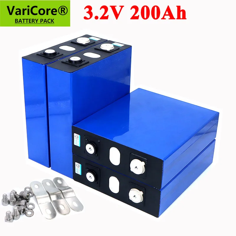VariCore 3,2 V 200Ah LiFePO4 литиевая батарея 3,2 v 3C литий-железо-фосфатный Аккумулятор для детей возрастом от 12V 24V батареи инвертор автомобиля RV
VariCore 3,2 V 200Ah LiFePO4 литиевая батарея 3,2 v 3C литий-железо-фосфатный Аккумулятор для детей возрастом от 12V 24V батареи инвертор автомобиля RV