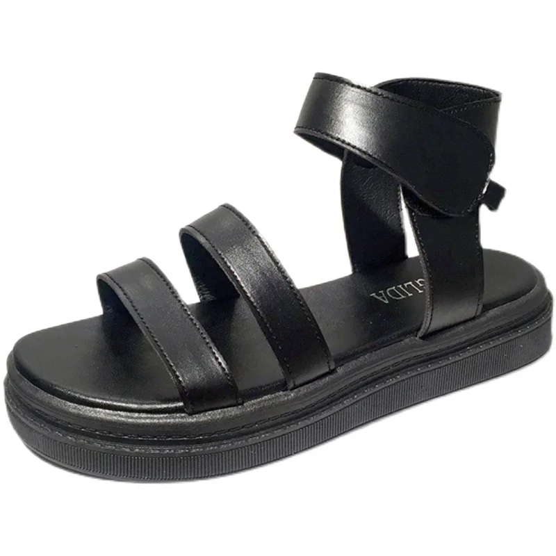 Retro Woman Shoes Beige Heeled Sandals All-Match Clogs Wedge 2021 Summer Original Black Elastic Band Girls Flat Low Fashion Plat
Retro Woman Shoes Beige Heeled Sandals All-Match Clogs Wedge 2021 Summer Original Black Elastic Band Girls Flat Low Fashion Plat