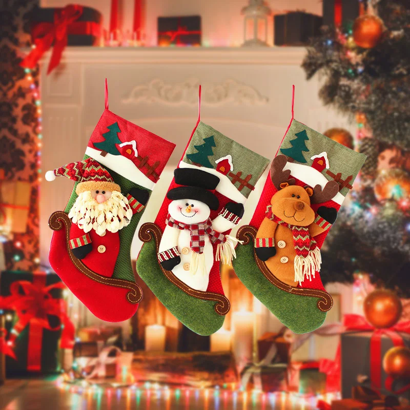 1 шт. рождественские чулки, носки с принтом снеговика, Санта-Лоси, медведя, Рождественский Подарочный пакет для конфет, украшение для камина, ...
1 шт. рождественские чулки, носки с принтом снеговика, Санта-Лоси, медведя, Рождественский Подарочный пакет для конфет, украшение для камина, ...