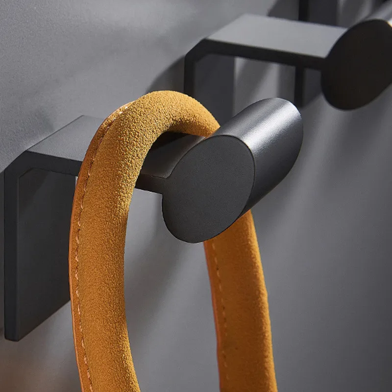 025 Black Coat Hook Space Aluminum Wall Hook Kitchen Bathroom Hanger Towel Hook for Hotel Waterproof Bathroom Hardware
025 Black Coat Hook Space Aluminum Wall Hook Kitchen Bathroom Hanger Towel Hook for Hotel Waterproof Bathroom Hardware