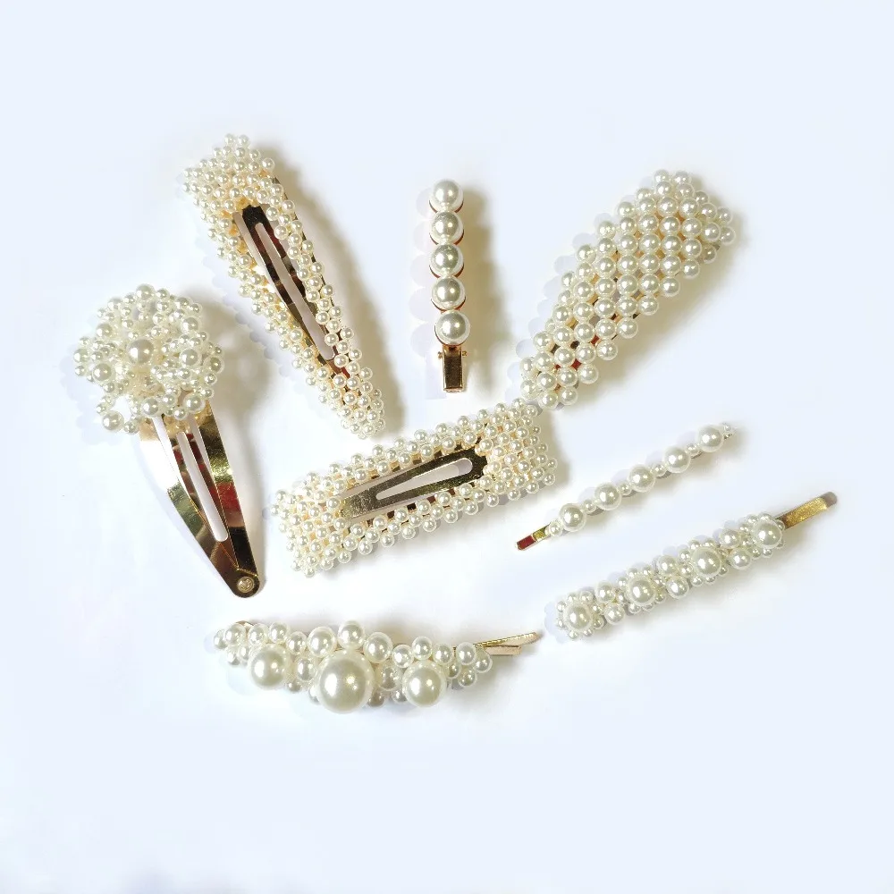 2019 Hot Sale Women Girls Elegant Pearl Geometric Alloy Hair Clips Barrettes Headwear Hairpins Headbands Female Hair Accessories
2019 Hot Sale Women Girls Elegant Pearl Geometric Alloy Hair Clips Barrettes Headwear Hairpins Headbands Female Hair Accessories