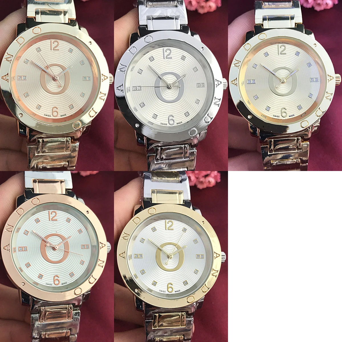 Europe and the United States hot sell Stainless Steel Men Women Couples atmosphere Watches Fashion Generous Exquisite Charm
Europe and the United States hot sell Stainless Steel Men Women Couples atmosphere Watches Fashion Generous Exquisite Charm