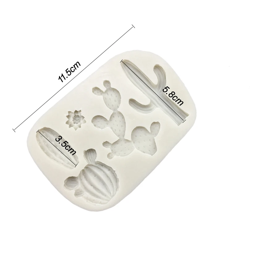 Cactus Resin Fondant Silicone Mold for DIY Pastry Cupcake Cake Dessert Plaster Lace Decoration Baking Tool Kitchenware 
Cactus Resin Fondant Silicone Mold for DIY Pastry Cupcake Cake Dessert Plaster Lace Decoration Baking Tool Kitchenware