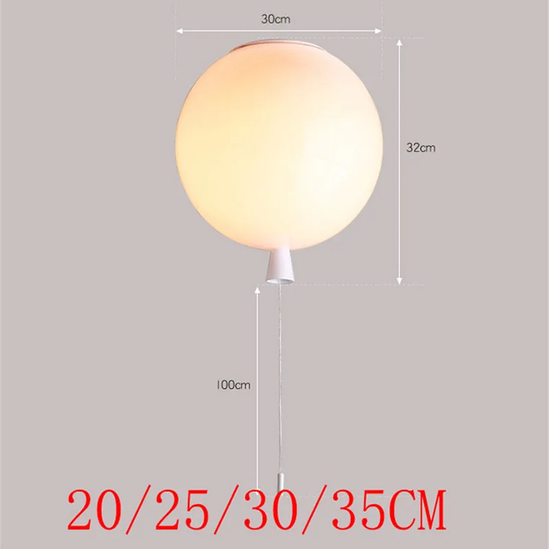 Modern Color LED Ceiling Lamps Balloon LED Ceiling Lights Children Bedroom Living Room Decoration Ceiling Lamps Kitchen Fixtures
Modern Color LED Ceiling Lamps Balloon LED Ceiling Lights Children Bedroom Living Room Decoration Ceiling Lamps Kitchen Fixtures