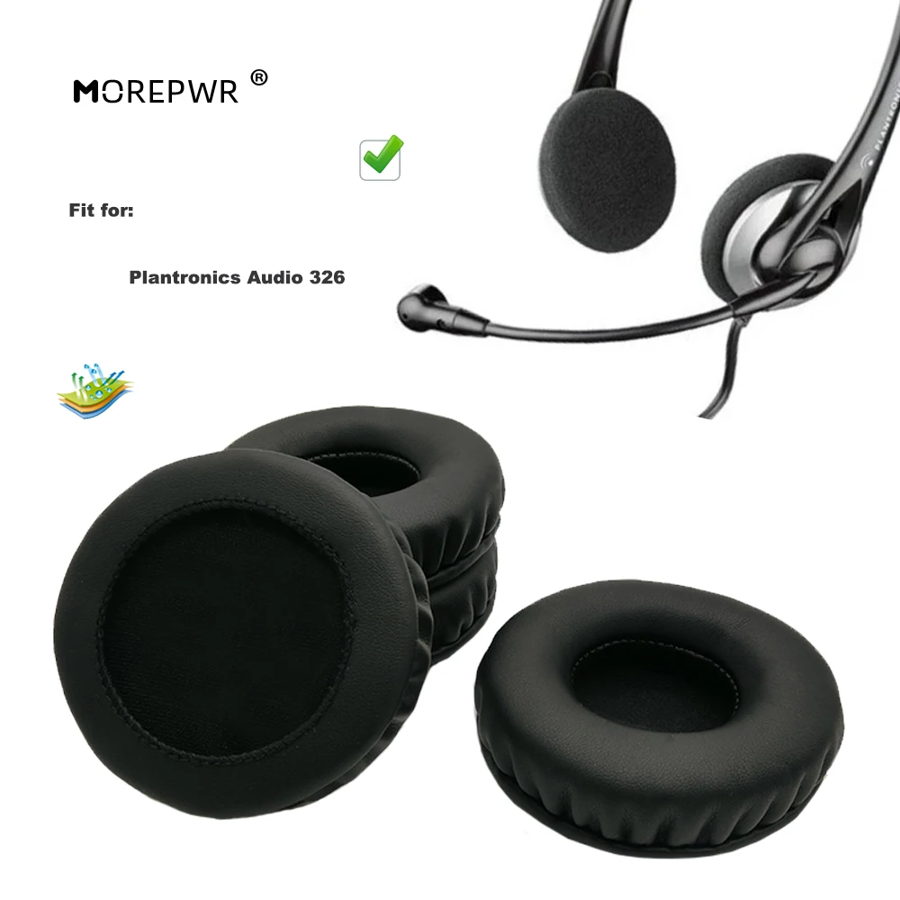 Morepwr New Upgrade Replacement Ear Pads for Plantronics Audio 326 Headset Parts Leather Cushion Earmuff Sleeve
Morepwr New Upgrade Replacement Ear Pads for Plantronics Audio 326 Headset Parts Leather Cushion Earmuff Sleeve