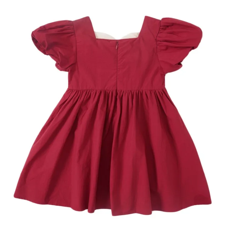 Children Summer New Fashion Bow Dress Kids Puff Sleeve Princess Dresses Baby Children Short Sleeve Clothes
Children Summer New Fashion Bow Dress Kids Puff Sleeve Princess Dresses Baby Children Short Sleeve Clothes