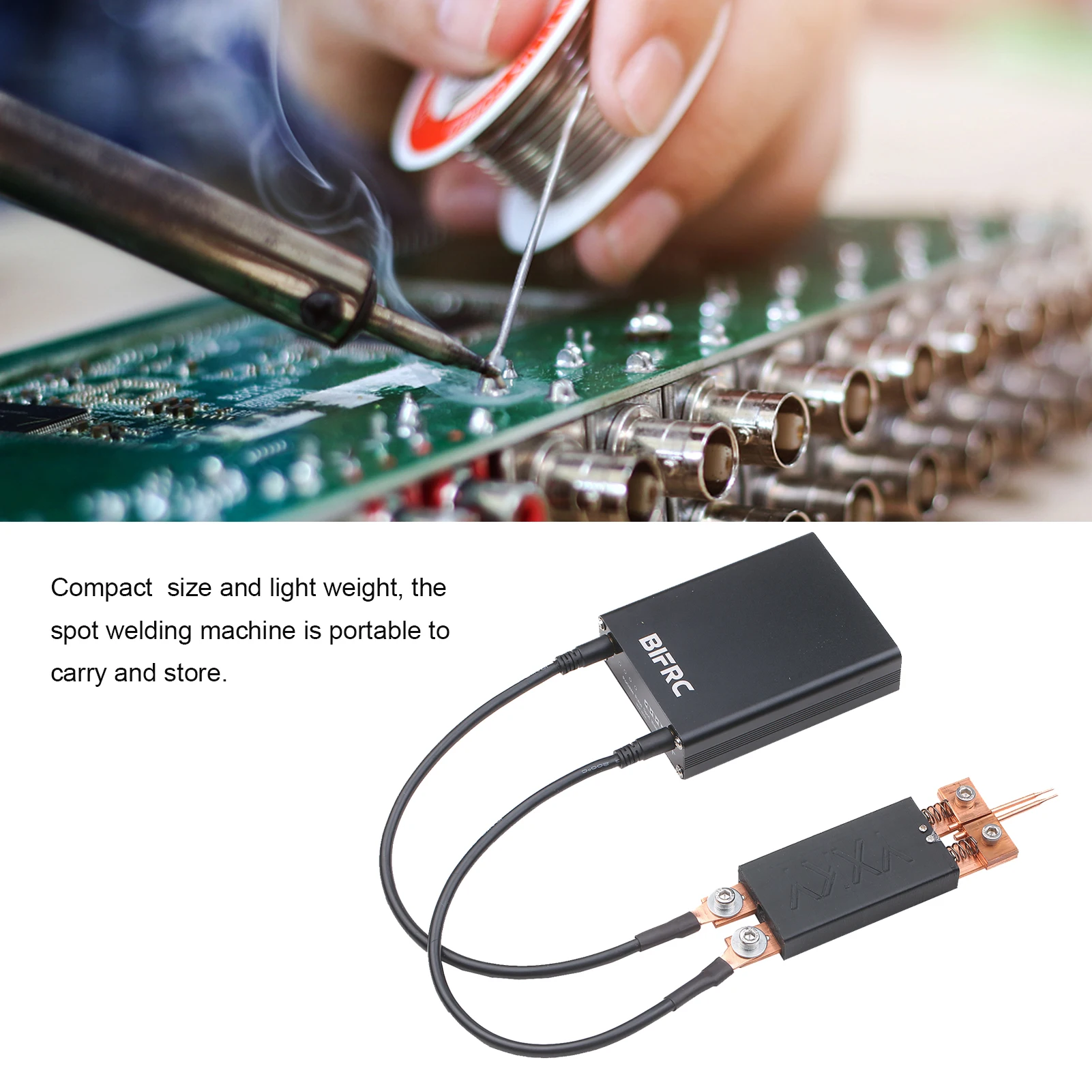 9 Gears Mini Spot-Welding Machine with Single-handed Welding Pen Intelligent DIY Spot-Welding Set for Lithium Battery
9 Gears Mini Spot-Welding Machine with Single-handed Welding Pen Intelligent DIY Spot-Welding Set for Lithium Battery