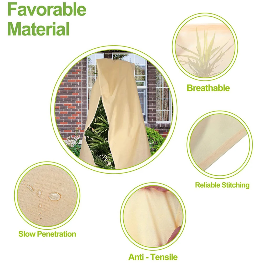 Cubierta Vegetal Anticongelante Plant Cover Protective Case Bag Zipper Adjustable Gardening Drawstring For Winter
Cubierta Vegetal Anticongelante Plant Cover Protective Case Bag Zipper Adjustable Gardening Drawstring For Winter