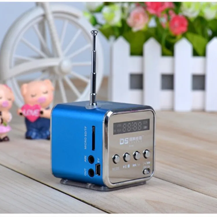 Сабвуфер FM радио 5h время воспроизведения USB SD TF карта Открытый Портативный мини