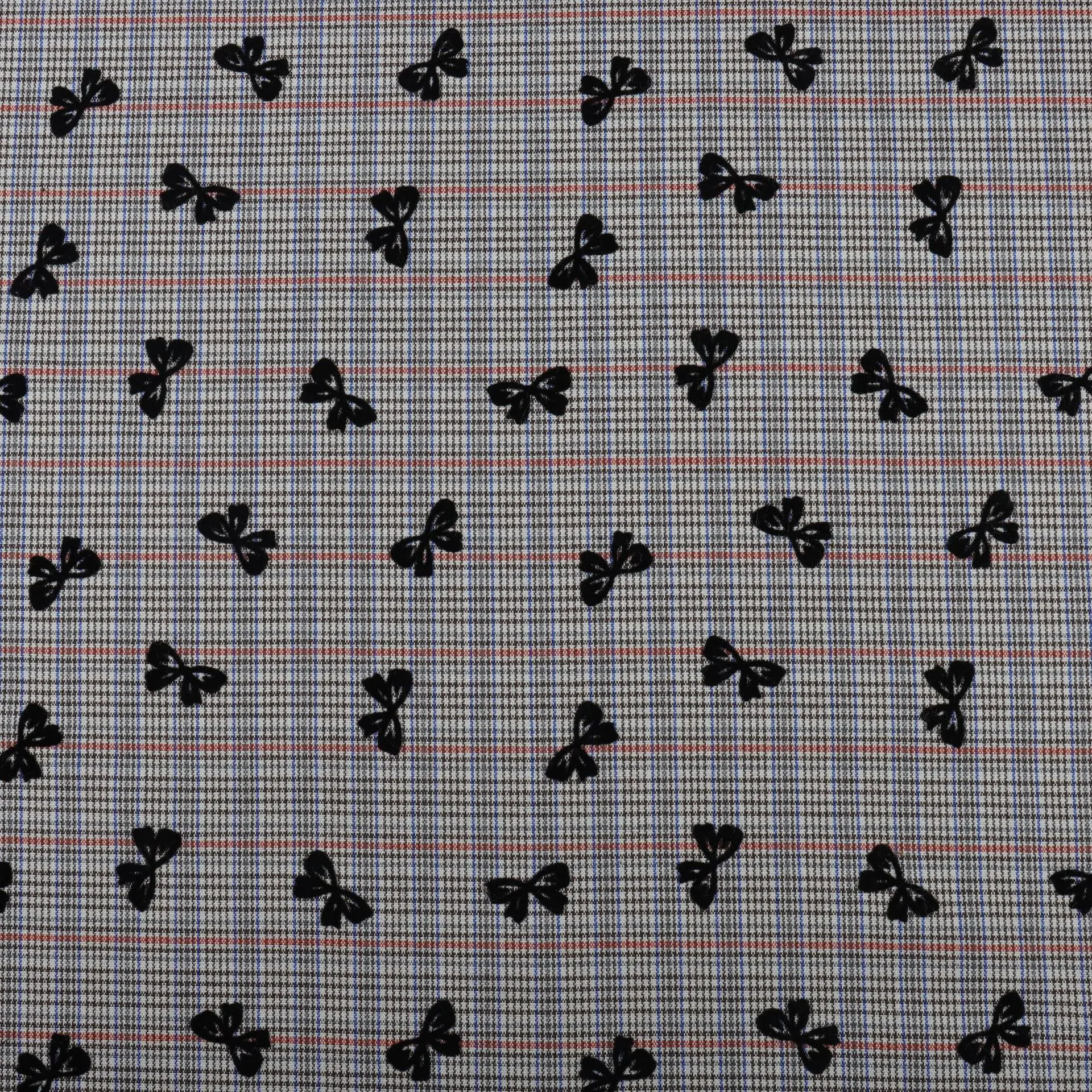 TR Yarn-dyed Stretch Plain Plaid Flocking Bow Fabric For Casual Jacket Women's Children's Clothing Decorative Fabric
TR Yarn-dyed Stretch Plain Plaid Flocking Bow Fabric For Casual Jacket Women's Children's Clothing Decorative Fabric