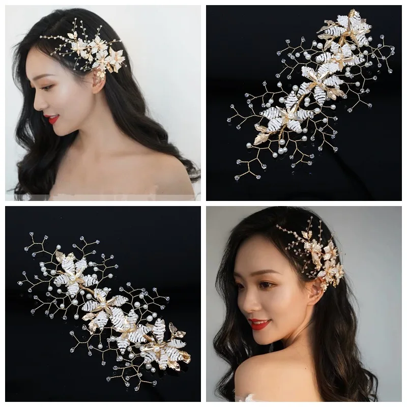 2019 Fashion Crystal Peals Hair Combs Bridal Rhinestone Hair Clips Jewelry Accessories Women Head Ornaments Headpieces for Bride
2019 Fashion Crystal Peals Hair Combs Bridal Rhinestone Hair Clips Jewelry Accessories Women Head Ornaments Headpieces for Bride