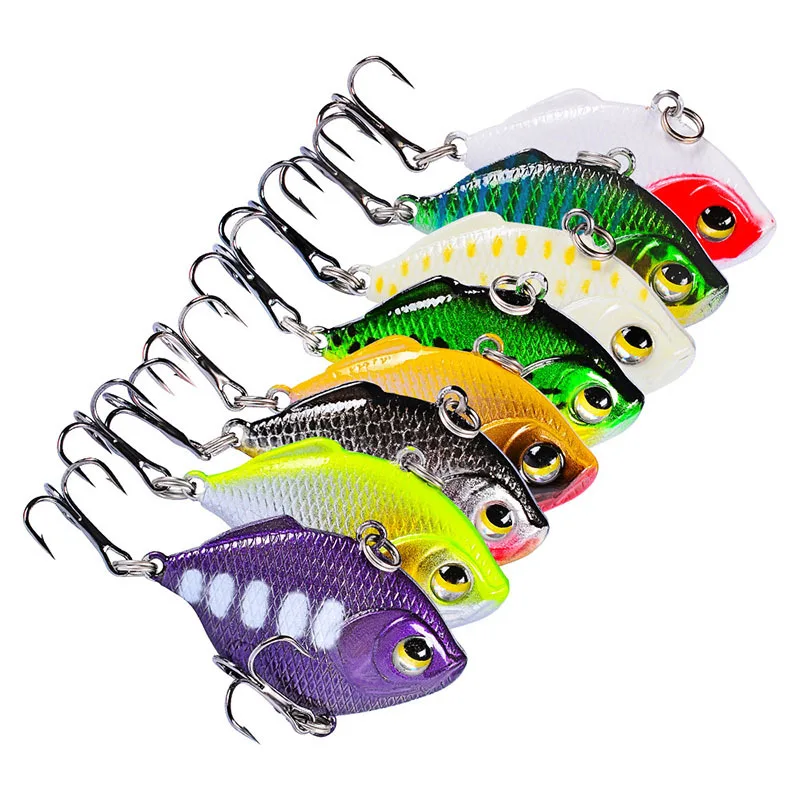 8pcs/set 4.5cm/8.5g Artificial VIB Silica Gel Hard Bait 3D Eyes Anti-corrosion Sinking Bionic Bait Bass 8# With Sharp Hook
8pcs/set 4.5cm/8.5g Artificial VIB Silica Gel Hard Bait 3D Eyes Anti-corrosion Sinking Bionic Bait Bass 8# With Sharp Hook