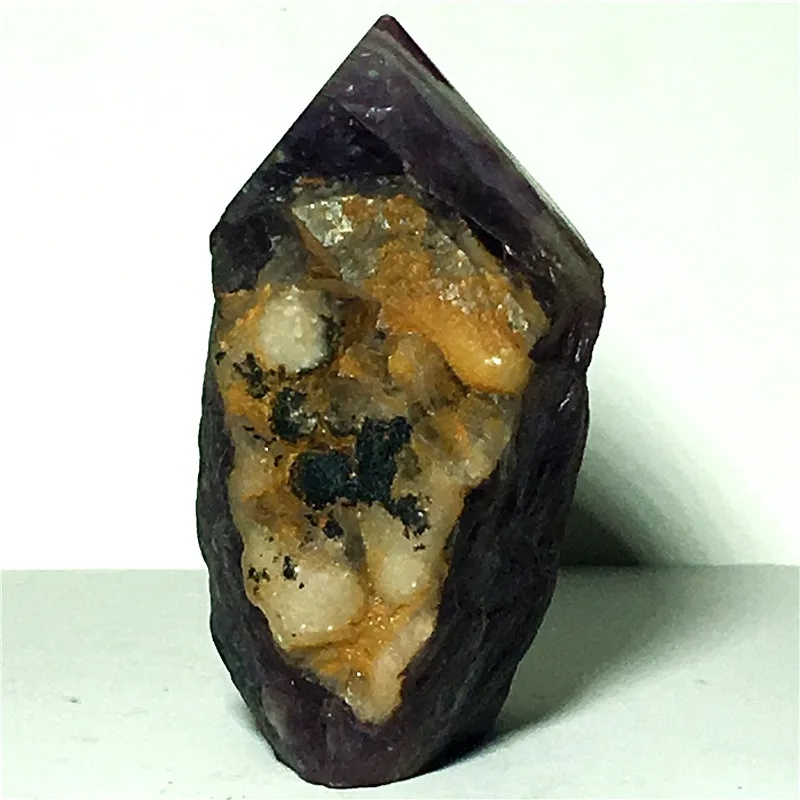 natural fluorite quartz crystal wand point Home furnishing decoration stone and crystal Crystal rod column
natural fluorite quartz crystal wand point Home furnishing decoration stone and crystal Crystal rod column