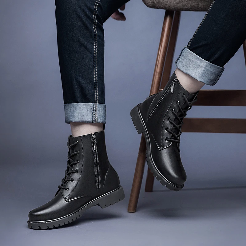 ankle boots For Men Shoes Outdoor winter Boots Man plush warm Snow Boots genuine leather With fur Footwear Lace-Up Shoes men
ankle boots For Men Shoes Outdoor winter Boots Man plush warm Snow Boots genuine leather With fur Footwear Lace-Up Shoes men
