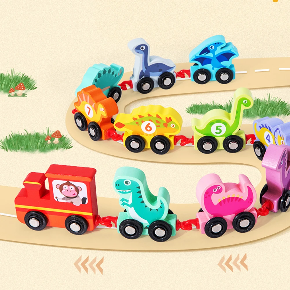 Деревянный Цифровой поезд «сделай сам», цифры, динозавры, кирпичи, игрушечный автомобиль без следов, набор игрушек для детей, подарки для ра...
Деревянный Цифровой поезд «сделай сам», цифры, динозавры, кирпичи, игрушечный автомобиль без следов, набор игрушек для детей, подарки для ра...