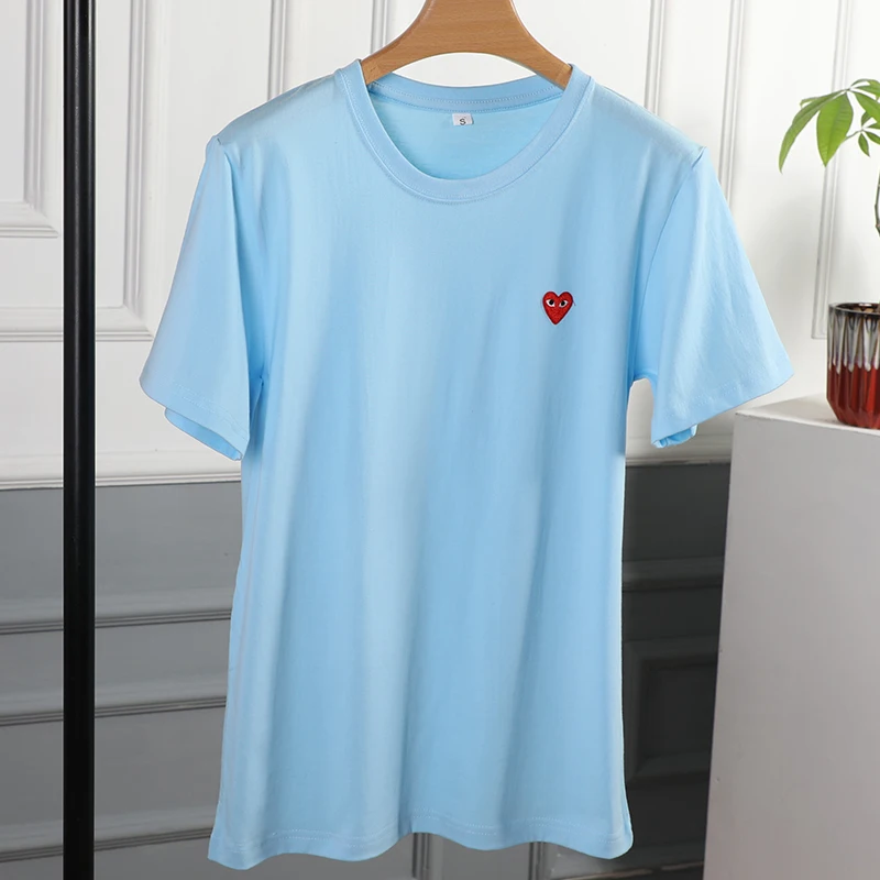 Pure Cotton Short Sleeve T-Shirt for Couple, Round Neck, Soft and Strong Cotton
Pure Cotton Short Sleeve T-Shirt for Couple, Round Neck, Soft and Strong Cotton