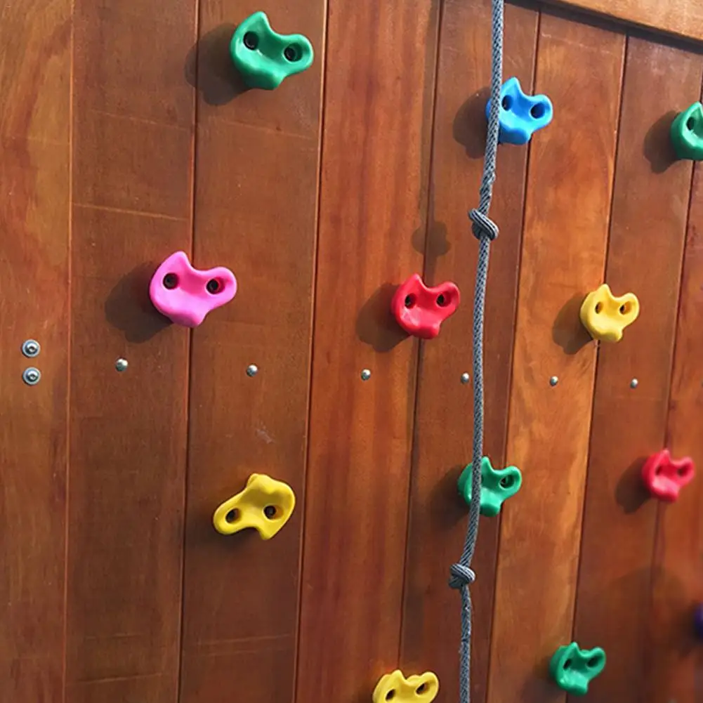 Children Climbing Rock Toys Wall Stones Hand Feet Holds Grip Kits Kids Outdoor Indoor Playground Toy Climbing Training Equipment
Children Climbing Rock Toys Wall Stones Hand Feet Holds Grip Kits Kids Outdoor Indoor Playground Toy Climbing Training Equipment