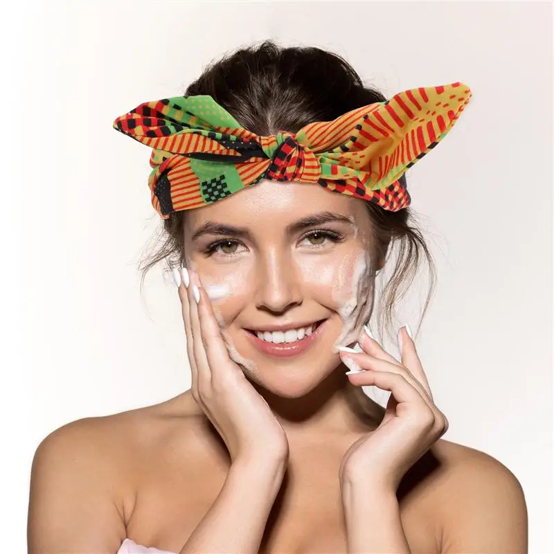 5Pcs African Style Headband Bowknot Hairband Soft Elastic Shower Hairband Bowknot Headband For Washing Face Or Makeup 
5Pcs African Style Headband Bowknot Hairband Soft Elastic Shower Hairband Bowknot Headband For Washing Face Or Makeup