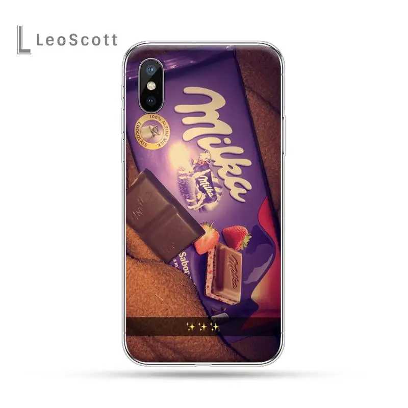 Chocolate Milka German Chocolate luxury protective funda phone case for iPhone 11 12 pro XS MAX 8 7 6 6S Plus X 5S SE 2020 XR