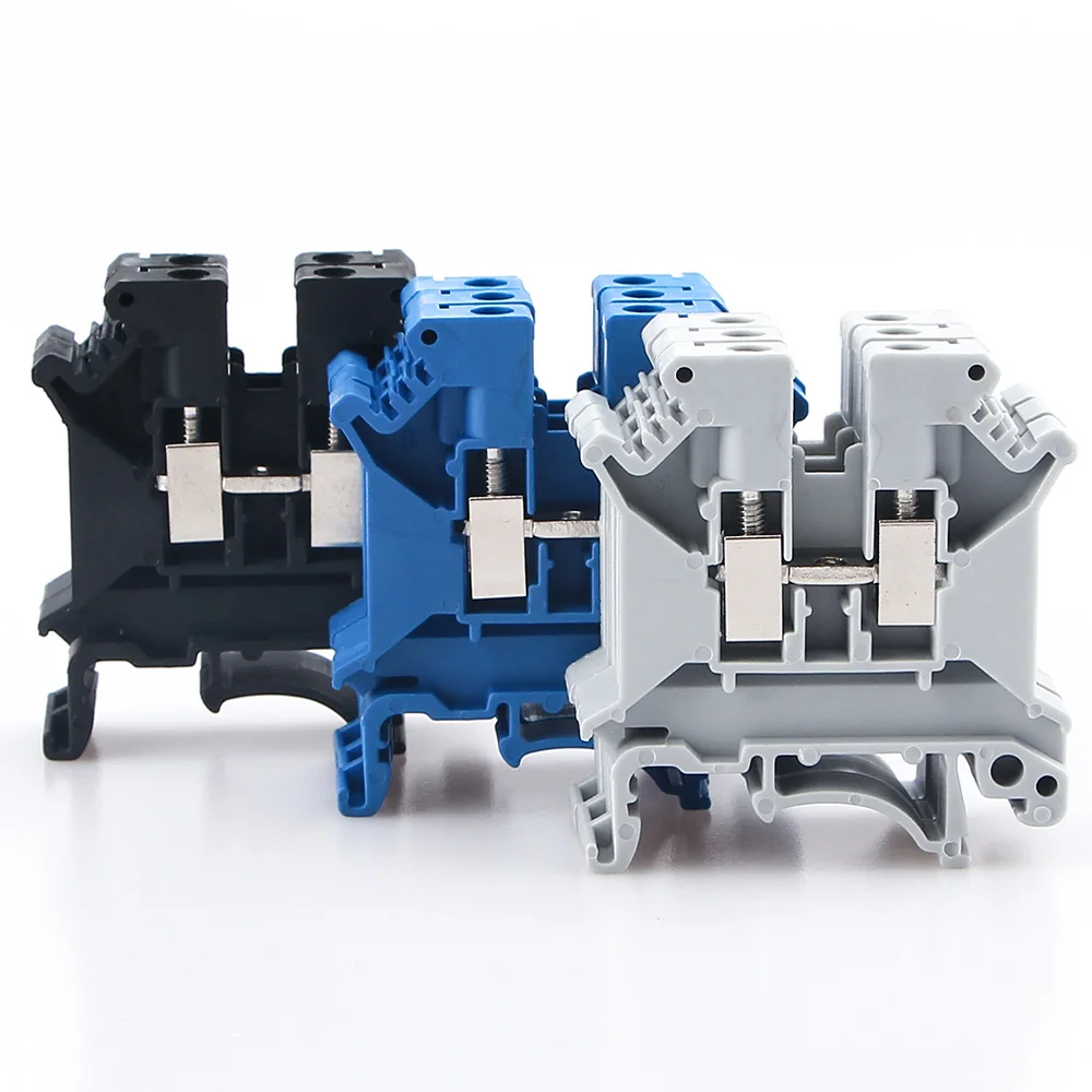 Din Rail Terminal Block UK-5N Universal Connector Screw Connection Electrical Wiring Conductor UK5N Terminal Strips Block 10pcs
Din Rail Terminal Block UK-5N Universal Connector Screw Connection Electrical Wiring Conductor UK5N Terminal Strips Block 10pcs
