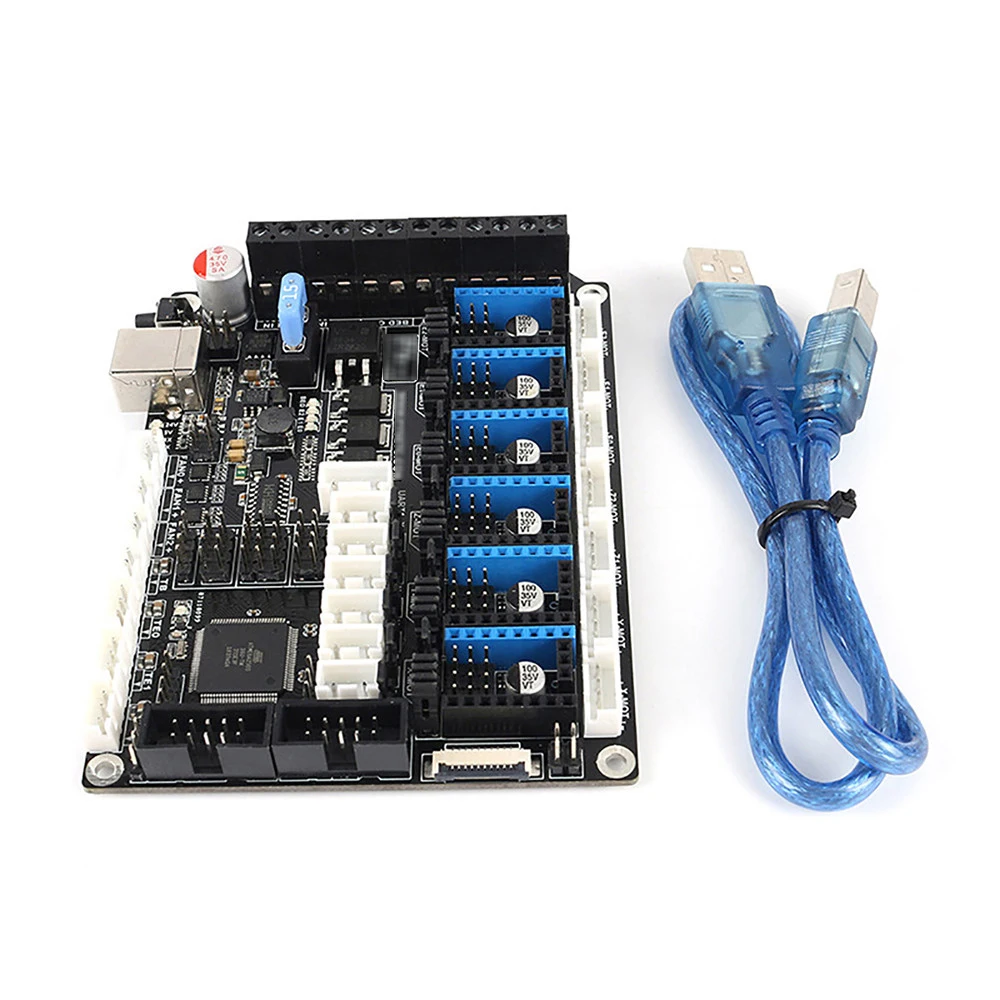 F6 V1.4 Motherboard Control Board 3D Printer Accessories Compatible With TMC2208 UART 6 Drives
F6 V1.4 Motherboard Control Board 3D Printer Accessories Compatible With TMC2208 UART 6 Drives