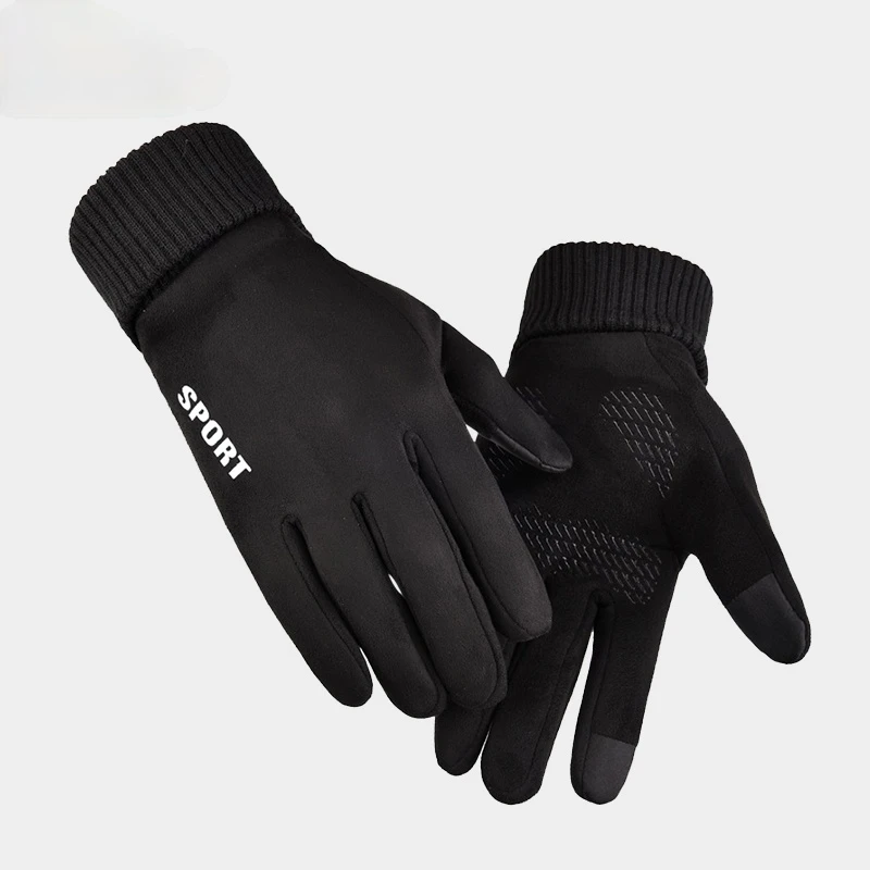 Genuine Leather Velvet Gloves Full Finger Warm with Velvet Touch Screen Outdoor Windproof Running Cycling Non-Slip
Genuine Leather Velvet Gloves Full Finger Warm with Velvet Touch Screen Outdoor Windproof Running Cycling Non-Slip