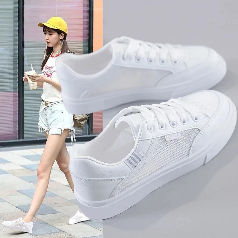 2021 New Women's Sneakers Vulcanized Shoes Mesh Breathable Casual Walking Vulcanized Flats Shoes
2021 New Women's Sneakers Vulcanized Shoes Mesh Breathable Casual Walking Vulcanized Flats Shoes