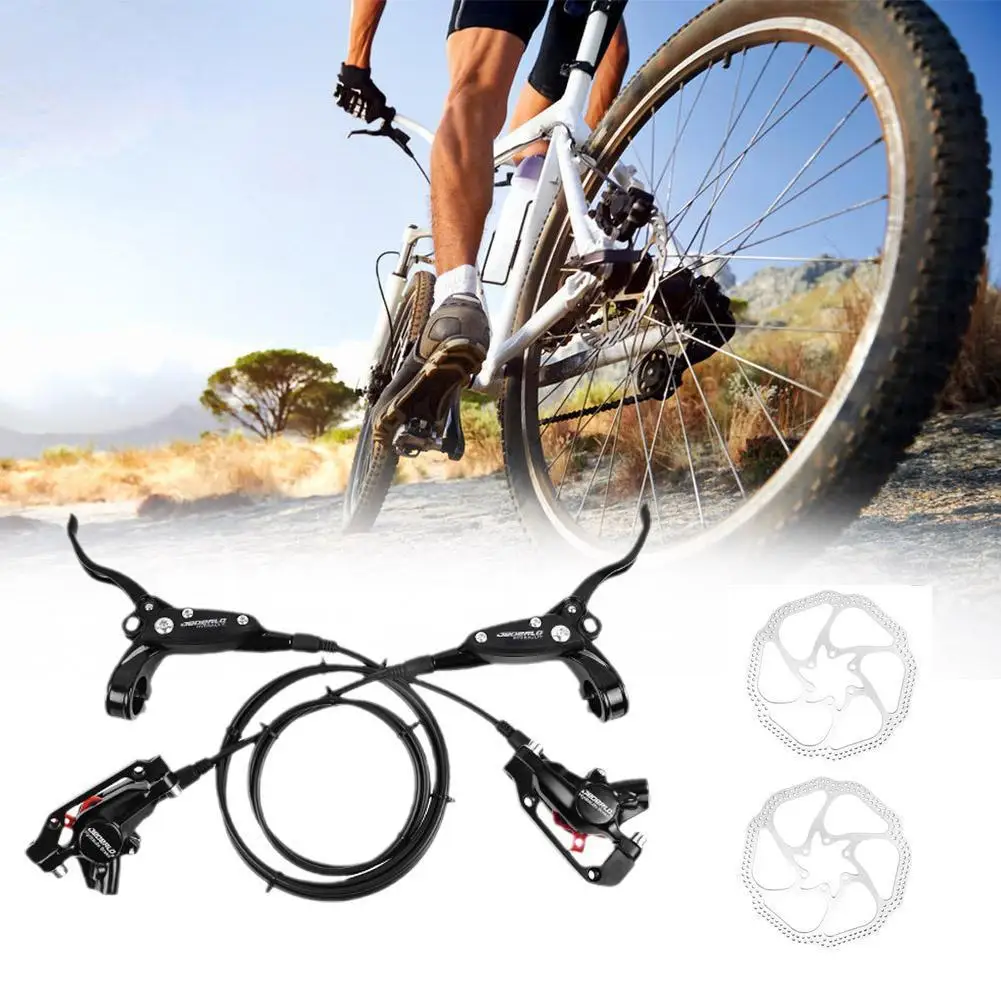 Front and Rear 75cm 135cm Hydraulic Disc Outdoor Brake Mtb Bicycle Oil Disc Brake Kit Brake Hydraulic Brake with Pad Accessories
Front and Rear 75cm 135cm Hydraulic Disc Outdoor Brake Mtb Bicycle Oil Disc Brake Kit Brake Hydraulic Brake with Pad Accessories