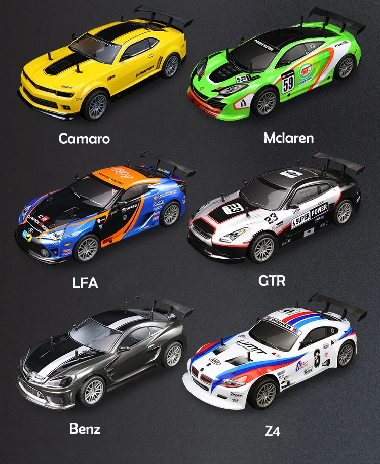 1:10 RC Drift Car GTR LFA Z4 CAMARO 4WD Drift Champion racing 2.4G Off Road Remote Control Vehicle Electronic Toys
1:10 RC Drift Car GTR LFA Z4 CAMARO 4WD Drift Champion racing 2.4G Off Road Remote Control Vehicle Electronic Toys