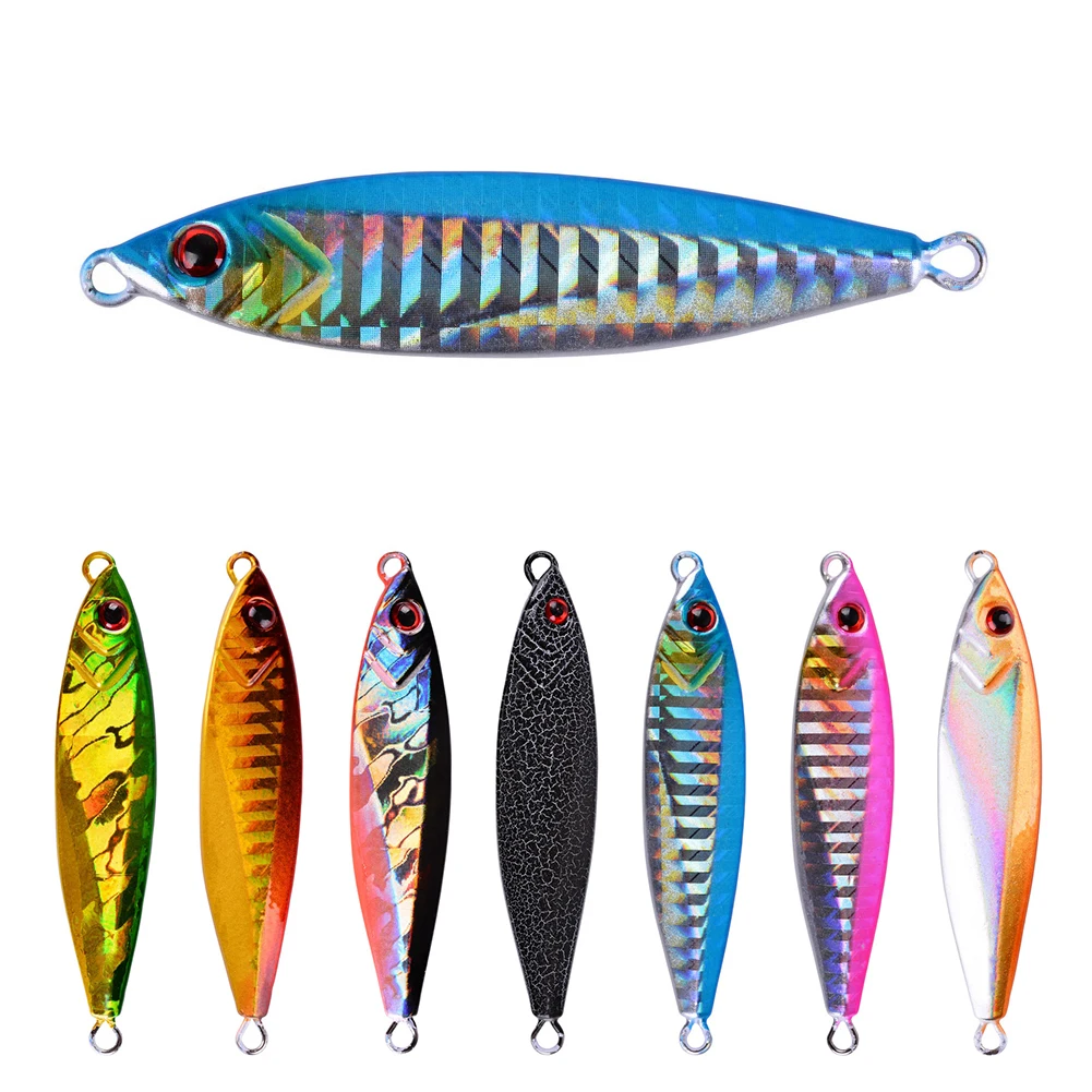 14g/21g/30g Jigging Fishing Lure Metal Flat Sinking Lures Freshwater Saltwater Jigs Spoon Fishing Hard Bait with Dual Hooks New
14g/21g/30g Jigging Fishing Lure Metal Flat Sinking Lures Freshwater Saltwater Jigs Spoon Fishing Hard Bait with Dual Hooks New