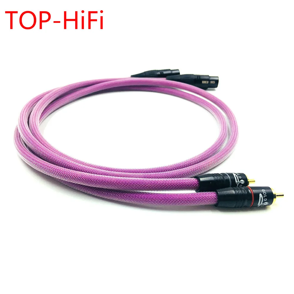 

TOP-HiFi Pair Type-SNAKE 2RCA Male to 2XLR Female Cable XLR Balanced Reference Interconnect Audio Cable with XLO HTP1 Cable