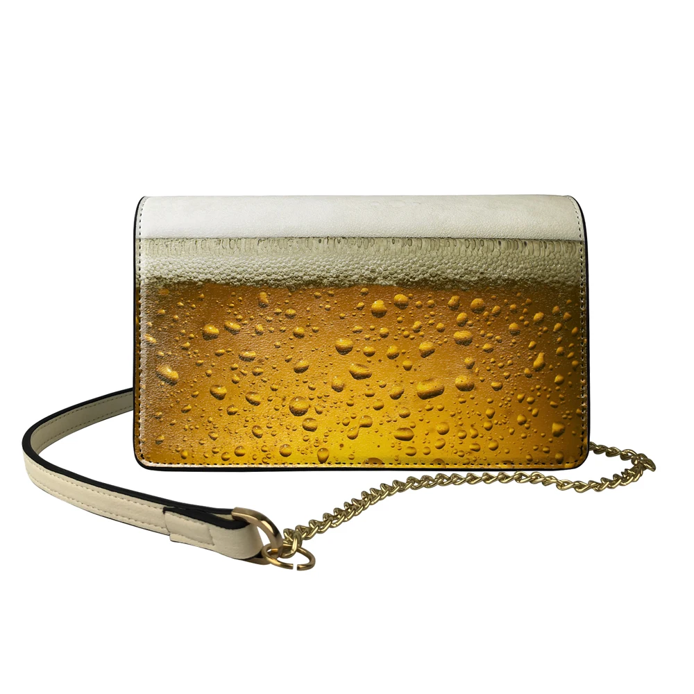 3D Beer Print Women Fashionable Shoulder Bags Chain Wild Female Messenger Bag Party Handbag Funny Evening Crossbody Bag
3D Beer Print Women Fashionable Shoulder Bags Chain Wild Female Messenger Bag Party Handbag Funny Evening Crossbody Bag